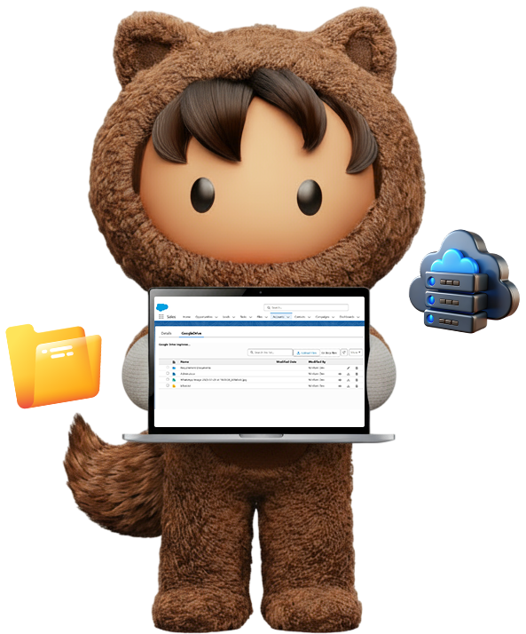 Smart File Management mascot